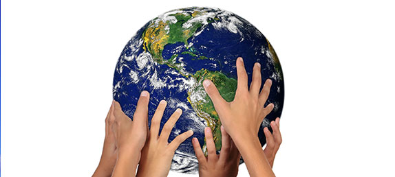 Hands holding up a globe. Free speech, immigration, Obama, racism, judgement, forgiveness, hope, heaven, christmas, new age.