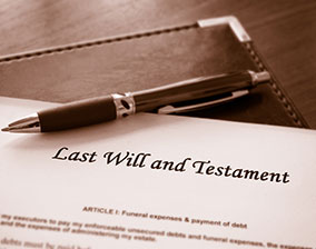Last Will and Testament used to plan long term gift and donation strategies.